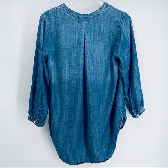 NWOT Denim by Ellison Women’s Denim Top Size Medium - Picture 2 of 7
